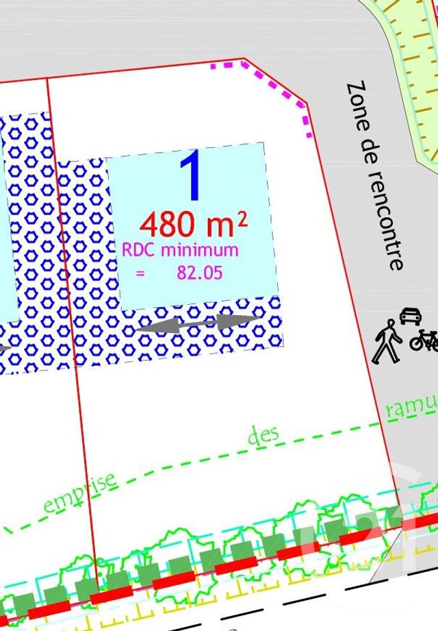 terrain à vendre - 480.0 m2 - PEAULE - 56 - BRETAGNE - Century 21 Jego Immobilier